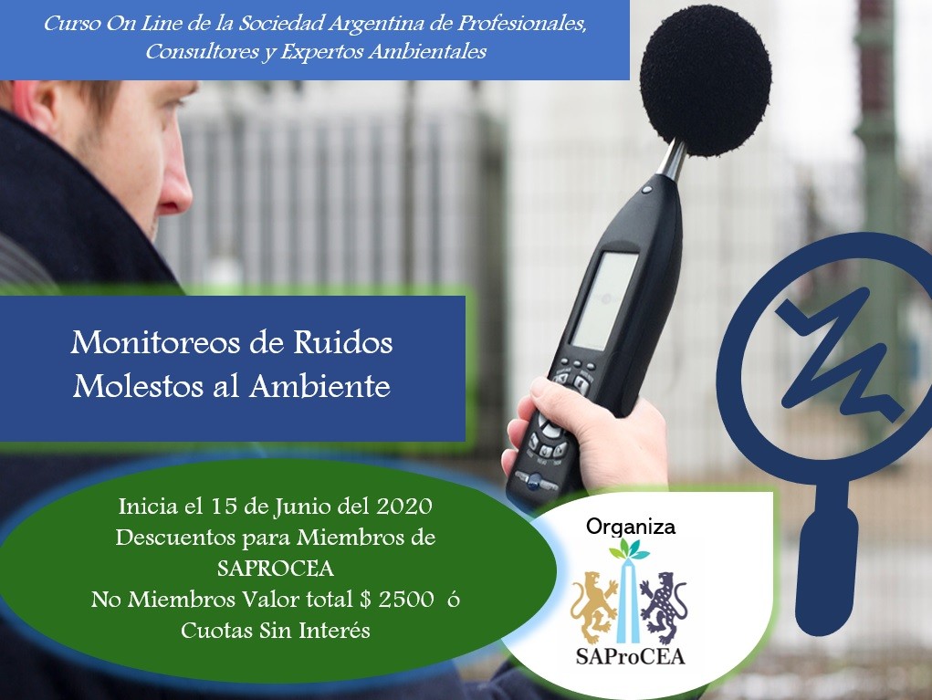 Curso On Line Monitoreo de Ruidos e Instrumentos para el Acceso a la Informaci�n.